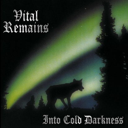 Vital Remains "Into Cold Darkness LP GREEN"