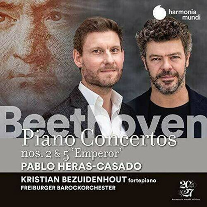 Beethoven "Piano Concertos 1 Bezuidenhout Freiburger Barockorchester Heras-Casado"