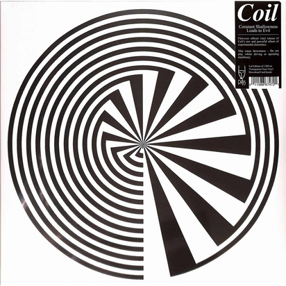 Coil "Constant Shallowness Leads To Evil LP CLEAR"