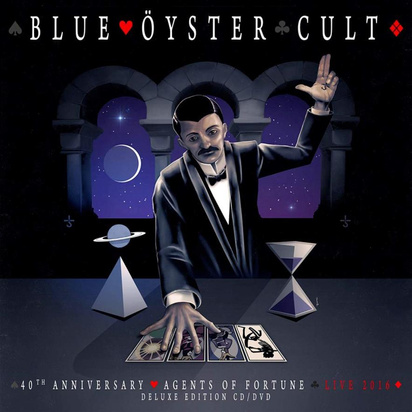 Blue Oyster Cult "40th Anniversary Agents Of Fortune - Live 2016 CDDVD"