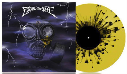 Escape The Fate "Chemical Warfare LP YELLOW BLACK"