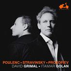 Poulenc Stravinsky Prokoviev "Sonatas For Violin And Piano Grimal Golan"