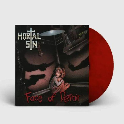 Mortal Sin "Face Of Despair LP RED"