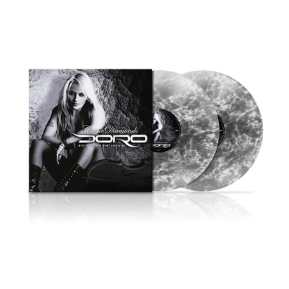 Doro "Classic Diamonds Black White Marbled Vinyl 2LP"