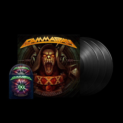 Gamma Ray "30 Years Live Anniversary LPBLURAY BLACK"