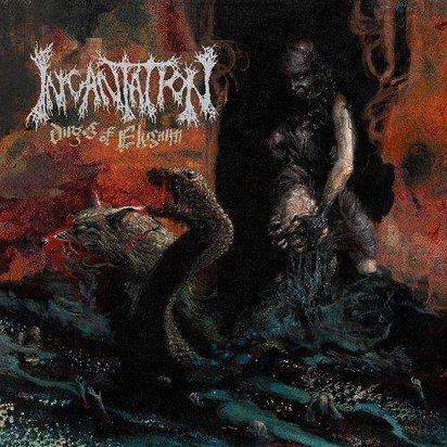 Incantation "Dirges Of Elysium Limited LP ORANGE BLACK"