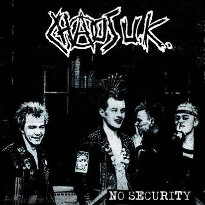 Chaos UK "No Security EP RED"