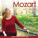 Mozart "Piano Sonatas Vol 4 K279 K280 K284 Orli Shaham"