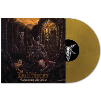 Hellripper "Coagulating Darkness LP GOLD"