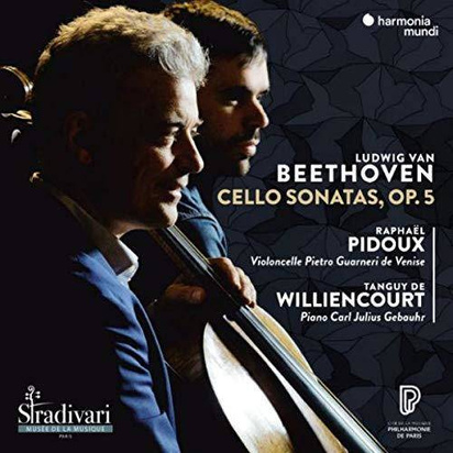 Beethoven "Cello Sonatas op 5 Pidoux Williencourt"