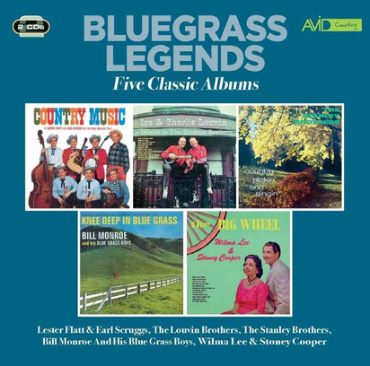V/A "Bluegrass Legends - FIVE CLASSIC ALBUMS"