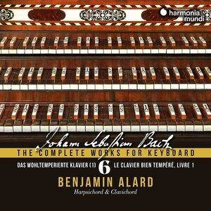 Bach "The Complete Works for Keyboard Vol 6 Das Wohltemperierte Klavier Alard"