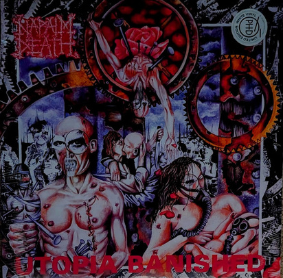Napalm Death "Utopia Banished LP WHITE"