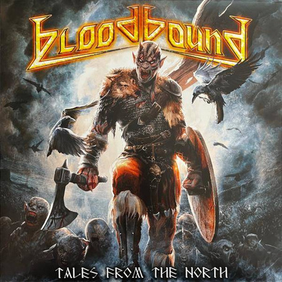 Bloodbound "Tales From The North LP BLACK WHITE"