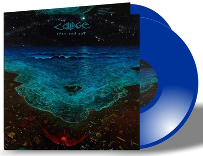 Collage "Over And Out Limited Edition LP BLUE"