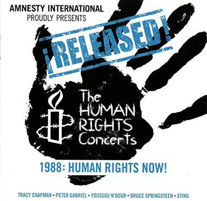 V/A "Released The Human Rights Concerts 1988 Human Rights Now CDDVD"