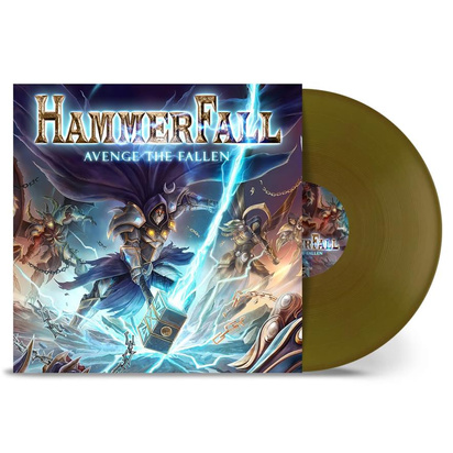 Hammerfall "Avenge The Fallen LP GOLD"