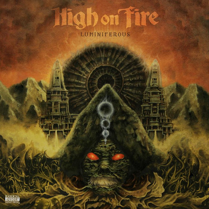 High On Fire "Luminiferous LP GREEN"