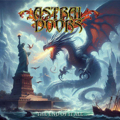 Astral Doors "The End Of It All LP ORANGE"