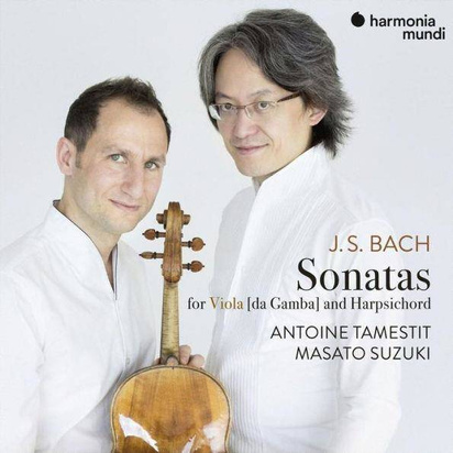 Bach "Sonatas For Viola & Harpsichord Temestit Suzuki"