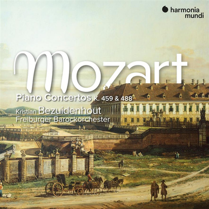 Mozart "Piano Concertos K 459 & 488 Freiburger Barockorchester Bezuidenhout"