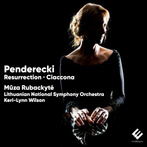 Penderecki "Piano Concerto Resurrection Ciaccona Lithuanian National Symphony Orchestra Wilson Rubackyte"