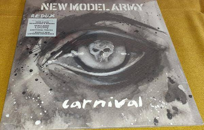 New Model Army "Carnival LP WHITE"