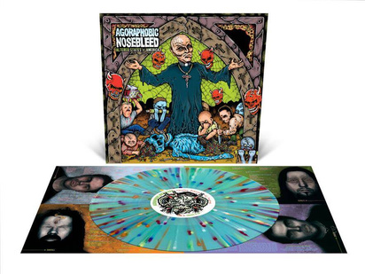 Agoraphobic Nosebleed "Altered States Of America LP SPLATTER"