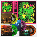 King Gizzard & The Lizard Wizard "King Gizzard - Live in Austin 24 LP NEON SPLATTER"