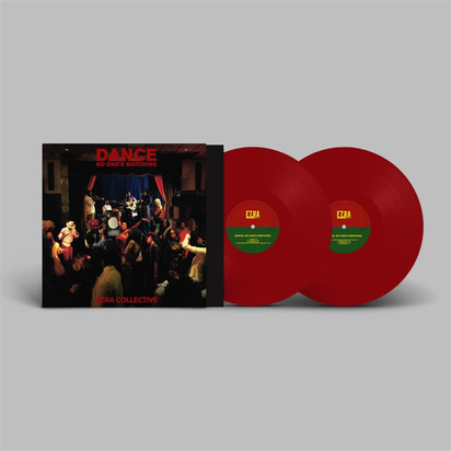 Ezra Collective "Dance No One's Watching LP RED SATIN INDIE"