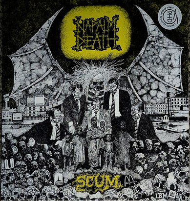 Napalm Death "Scum LP WHITE"
