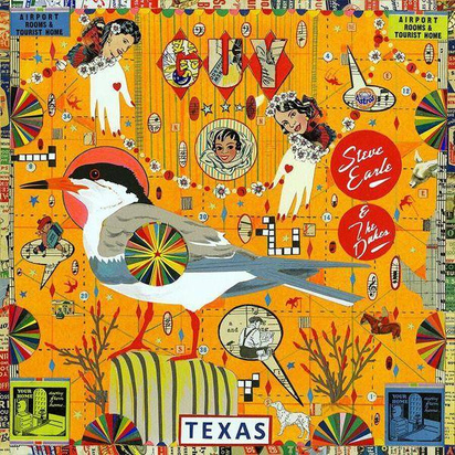 Steve Earle & The Dukes "Guy LP RED ORANGE"